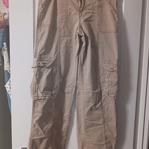 Garage Tan Cargo Pants Relaxed Fit